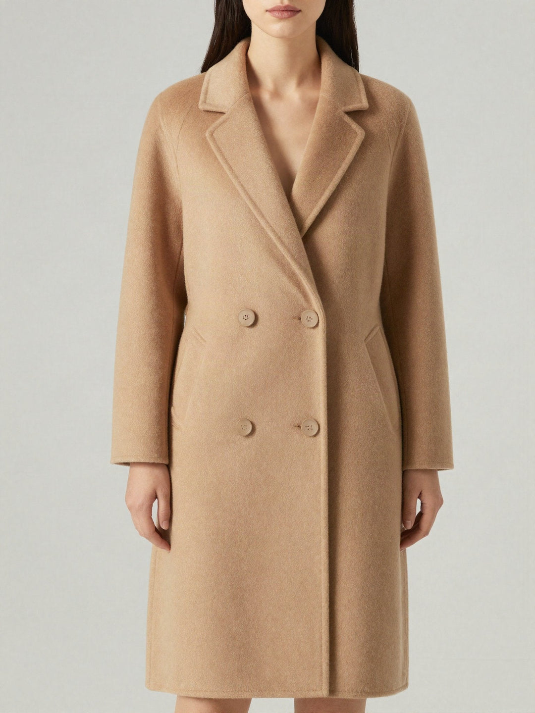 Emma | Eleganter Wollmantel für Damen