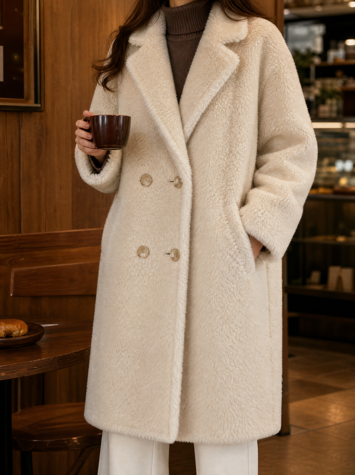 Sophie | Oversized Winter-Teddycoat für Damen