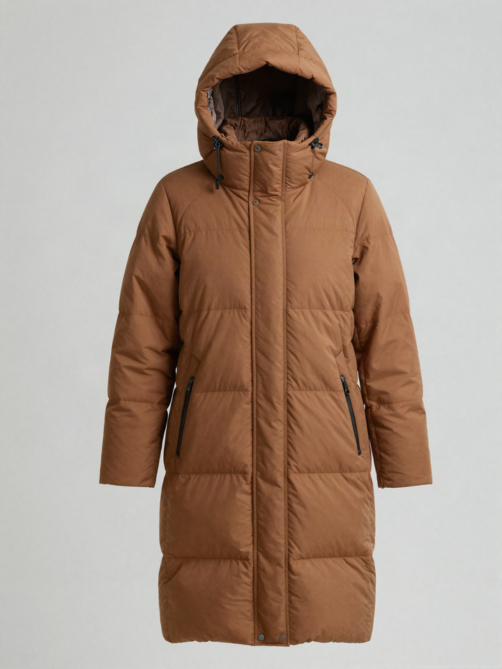 Lea | Warme Winter-Steppjacke mit Kapuze für Damen