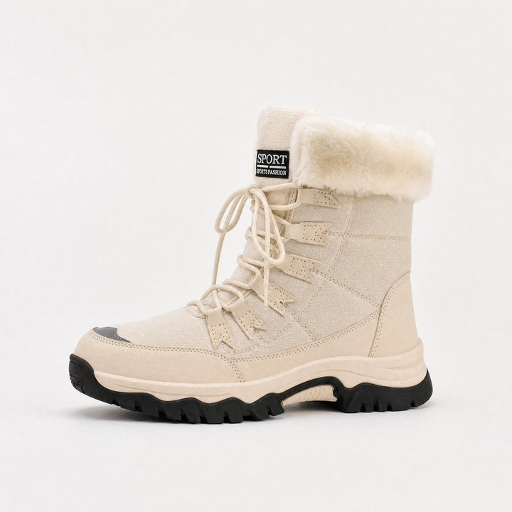 Chiara — Warme wasserdichte Winterstiefel für Damen mit Schnürung, Das Modehaus Luzern