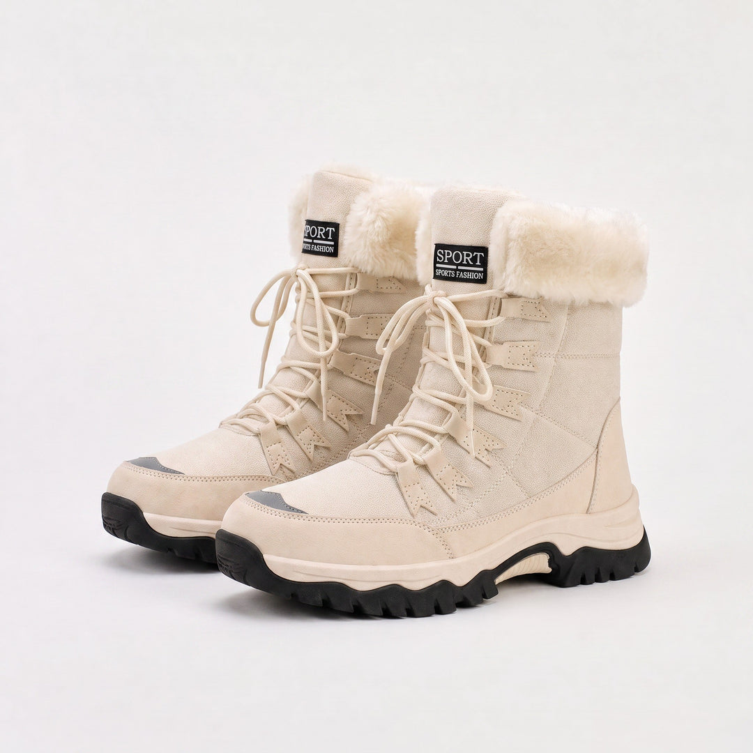 Chiara — Warme wasserdichte Winterstiefel für Damen mit Schnürung, Das Modehaus Luzern