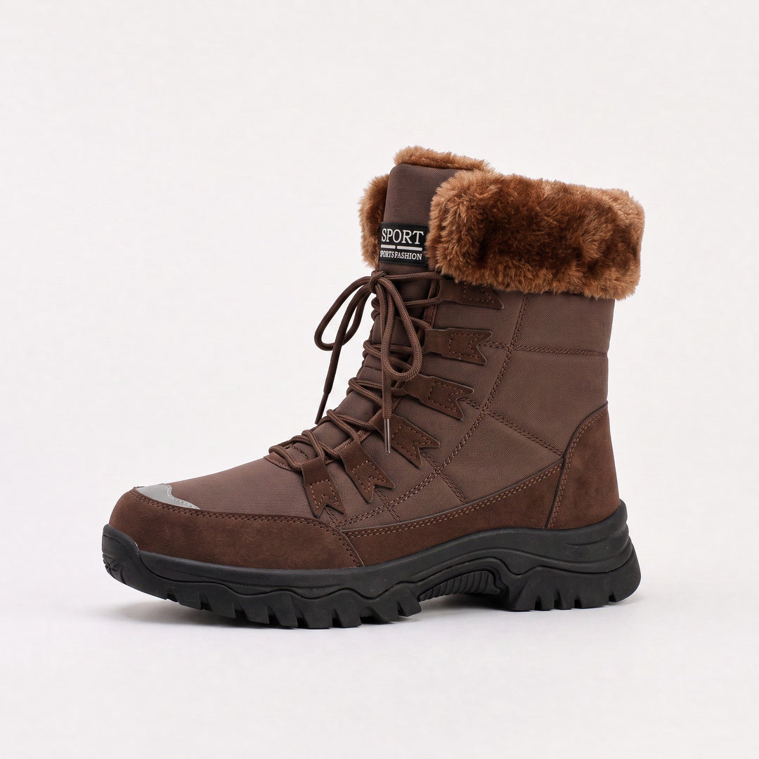 Chiara — Warme wasserdichte Winterstiefel für Damen mit Schnürung, Das Modehaus Luzern