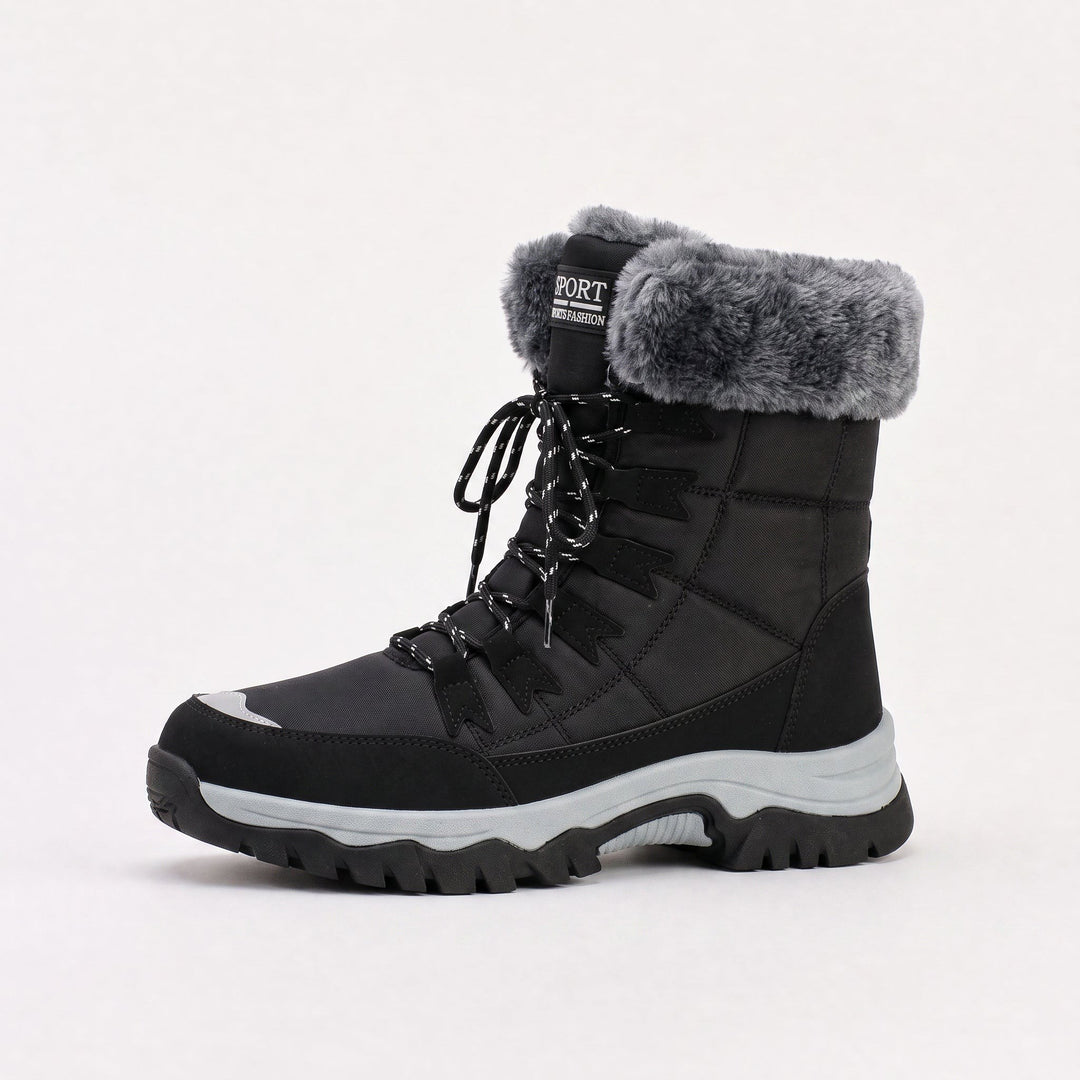 Chiara — Warme wasserdichte Winterstiefel für Damen mit Schnürung, Das Modehaus Luzern