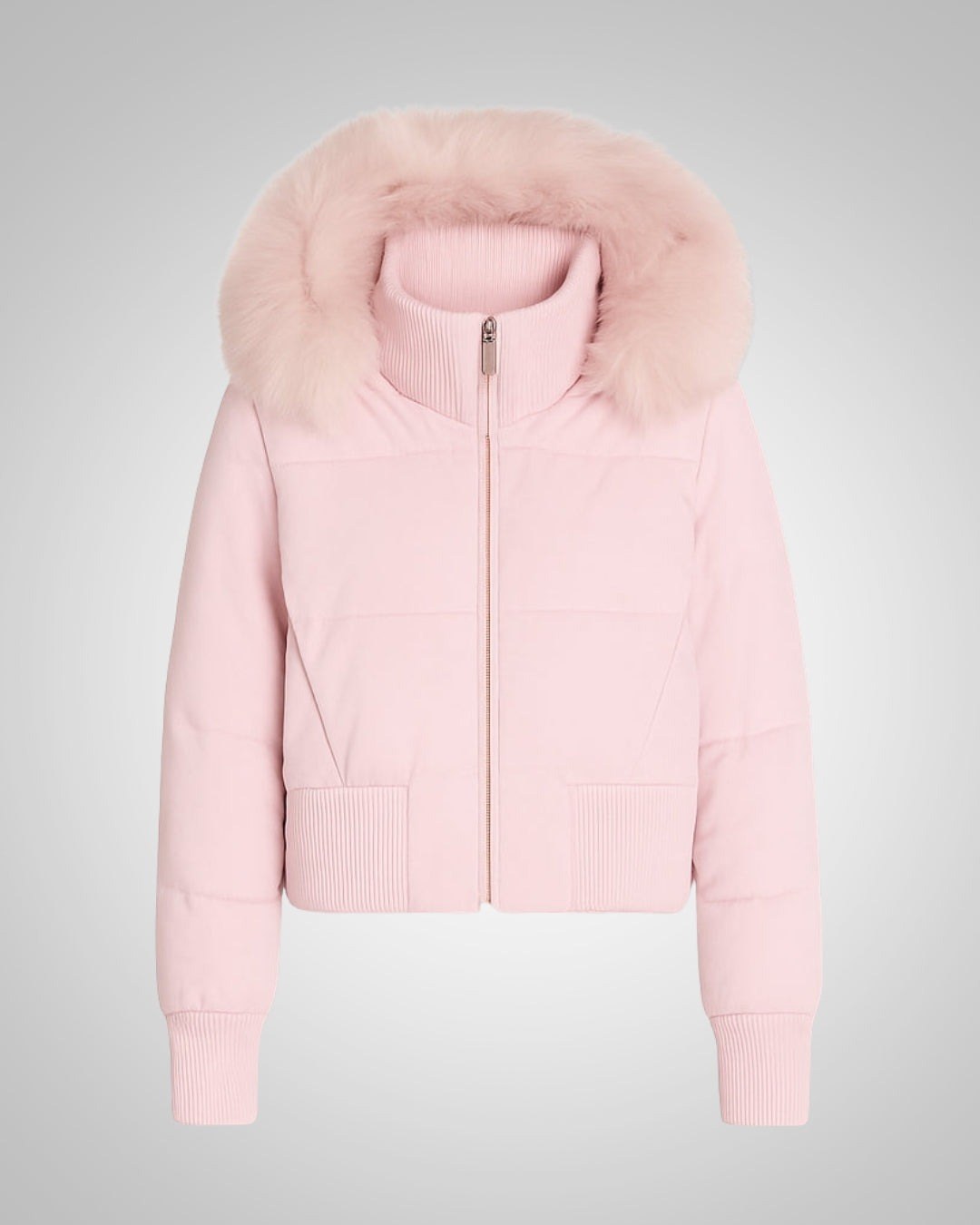 Frieda — Gesteppte Winterjacke mit Kunstfell-Kapuze und Bündchen für Damen, Das Modehaus Luzern