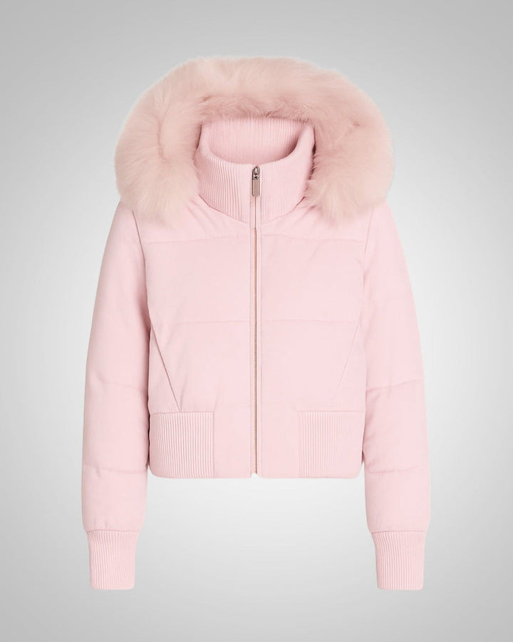 Frieda — Gesteppte Winterjacke mit Kunstfell-Kapuze und Bündchen für Damen, Das Modehaus Luzern