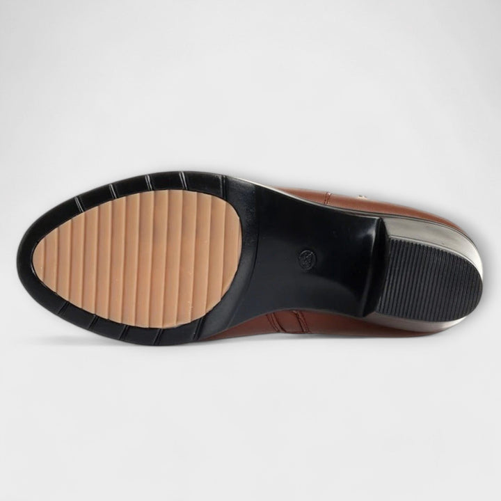 Gisela — Gefütterte Winterschuhe für Damen mit Absatz und Reissverschluss, Das Modehaus Luzern