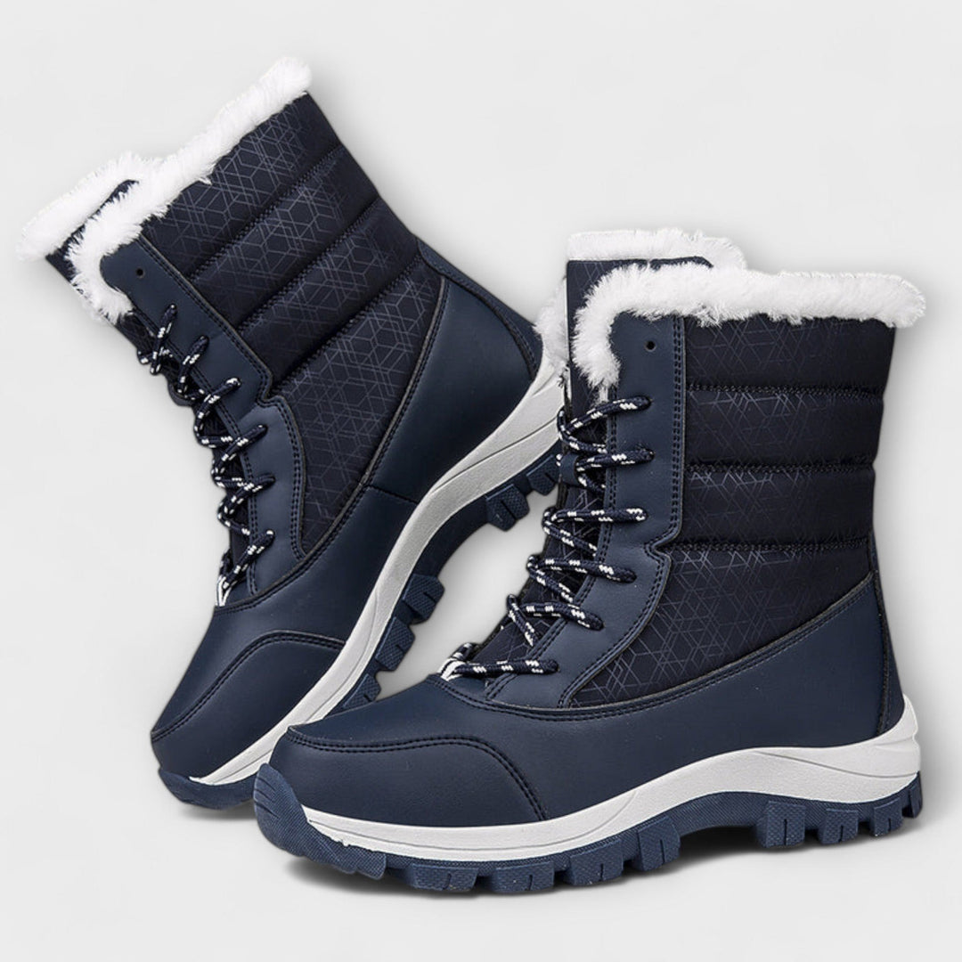 Heidi — Wasserdichte gefütterte Winterschuhe für Damen mit Schnürung, Das Modehaus Luzern