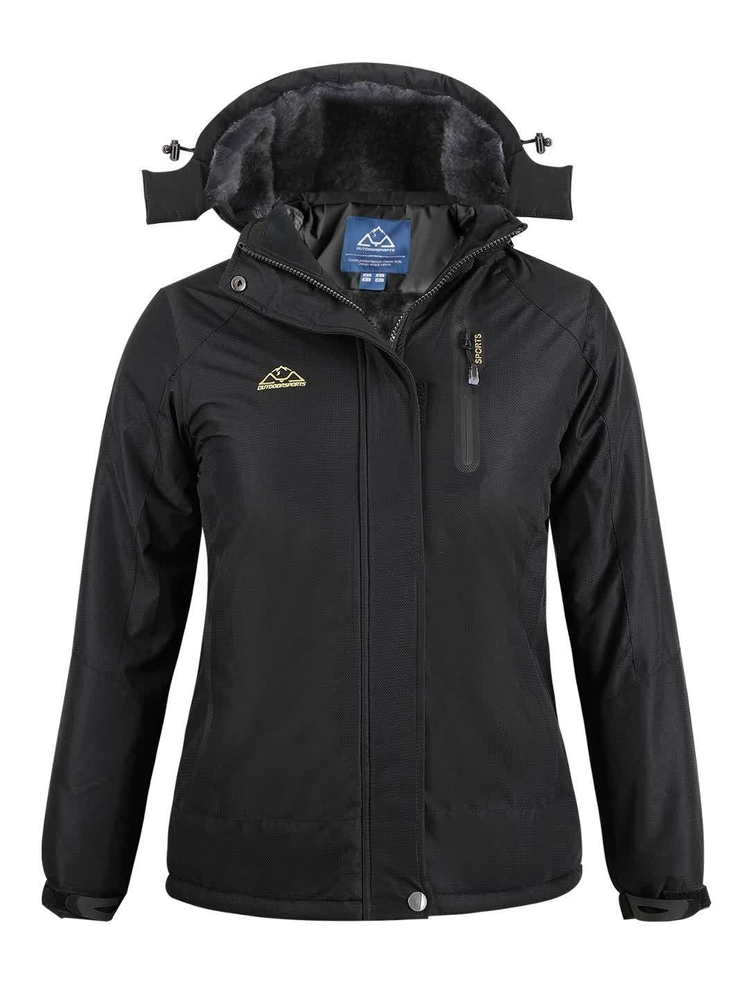 Isolde — Winddichte Skijacke für Damen mit Fellfutter und Reissverschluss, Das Modehaus Luzern