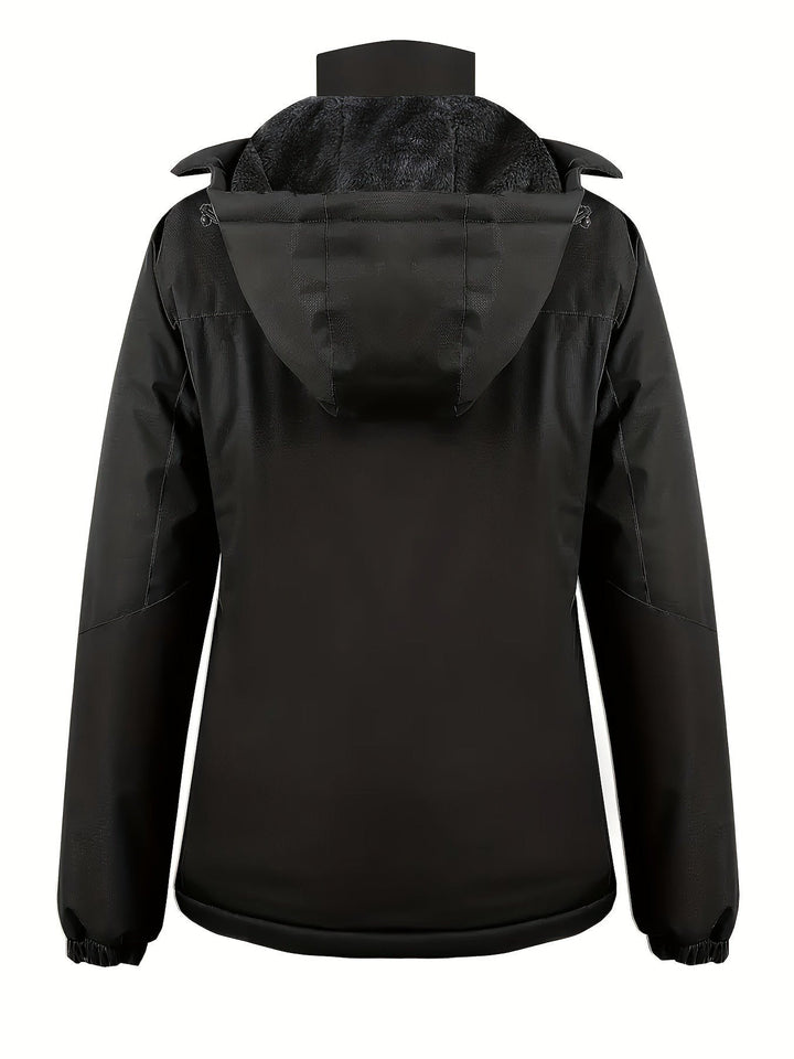 Isolde — Winddichte Skijacke für Damen mit Fellfutter und Reissverschluss, Das Modehaus Luzern