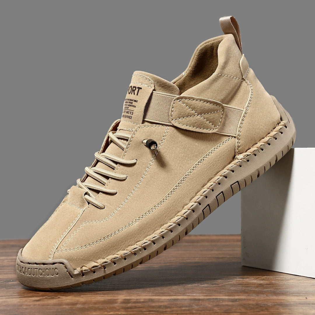 Leandra — Knöchelhohe Sneakers für Damen mit Klettverschluss und Schnürung, Das Modehaus Luzern