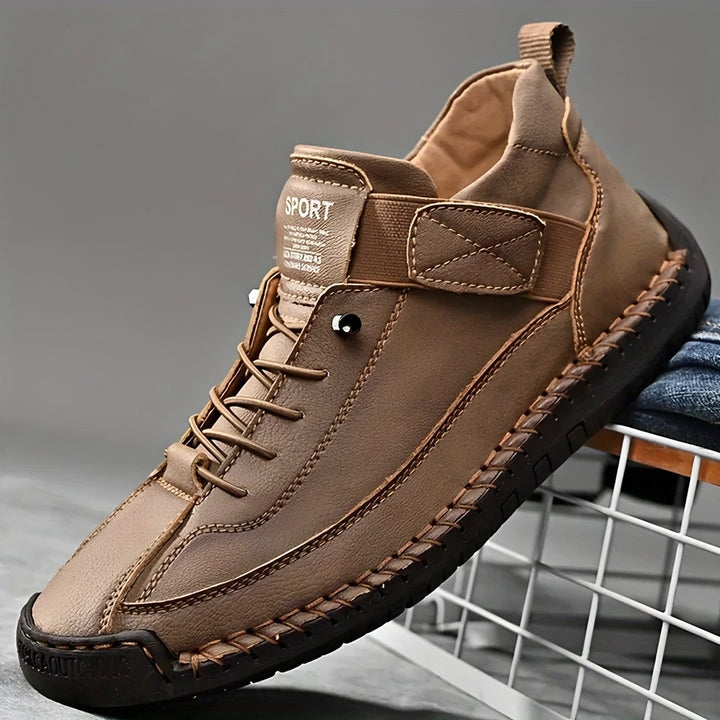 Leandra — Knöchelhohe Sneakers für Damen mit Klettverschluss und Schnürung, Das Modehaus Luzern