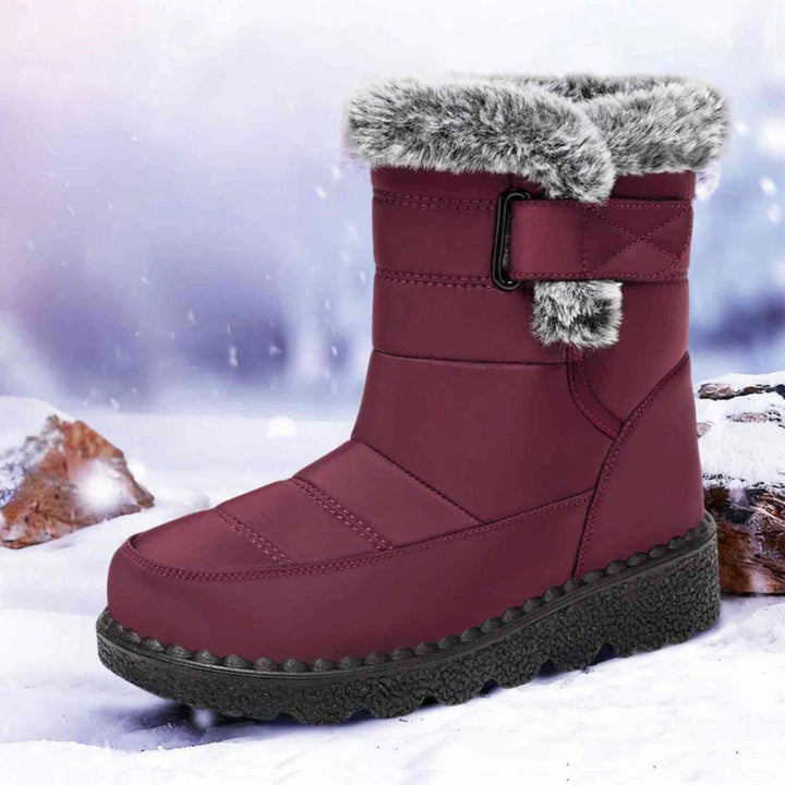 Lena — Warme gefütterte Winterschuhe für Damen mit rutschfester Sohle, Das Modehaus Luzern
