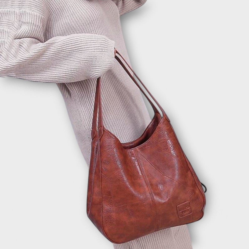 Lotte — Weiche schlichte Hobo Umhängetasche für Damen für die Schulter, Das Modehaus Luzern