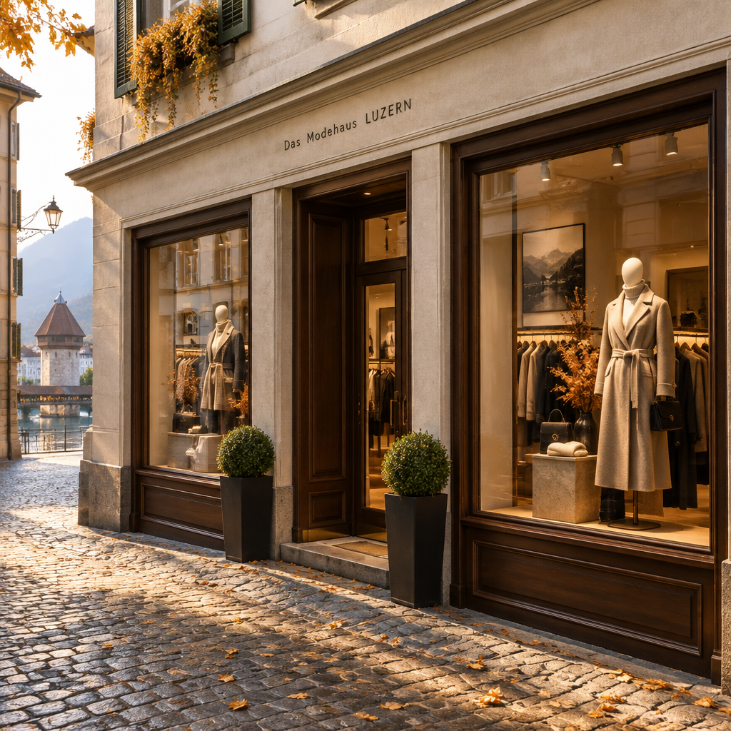 Modehaus Luzern Ladenfront