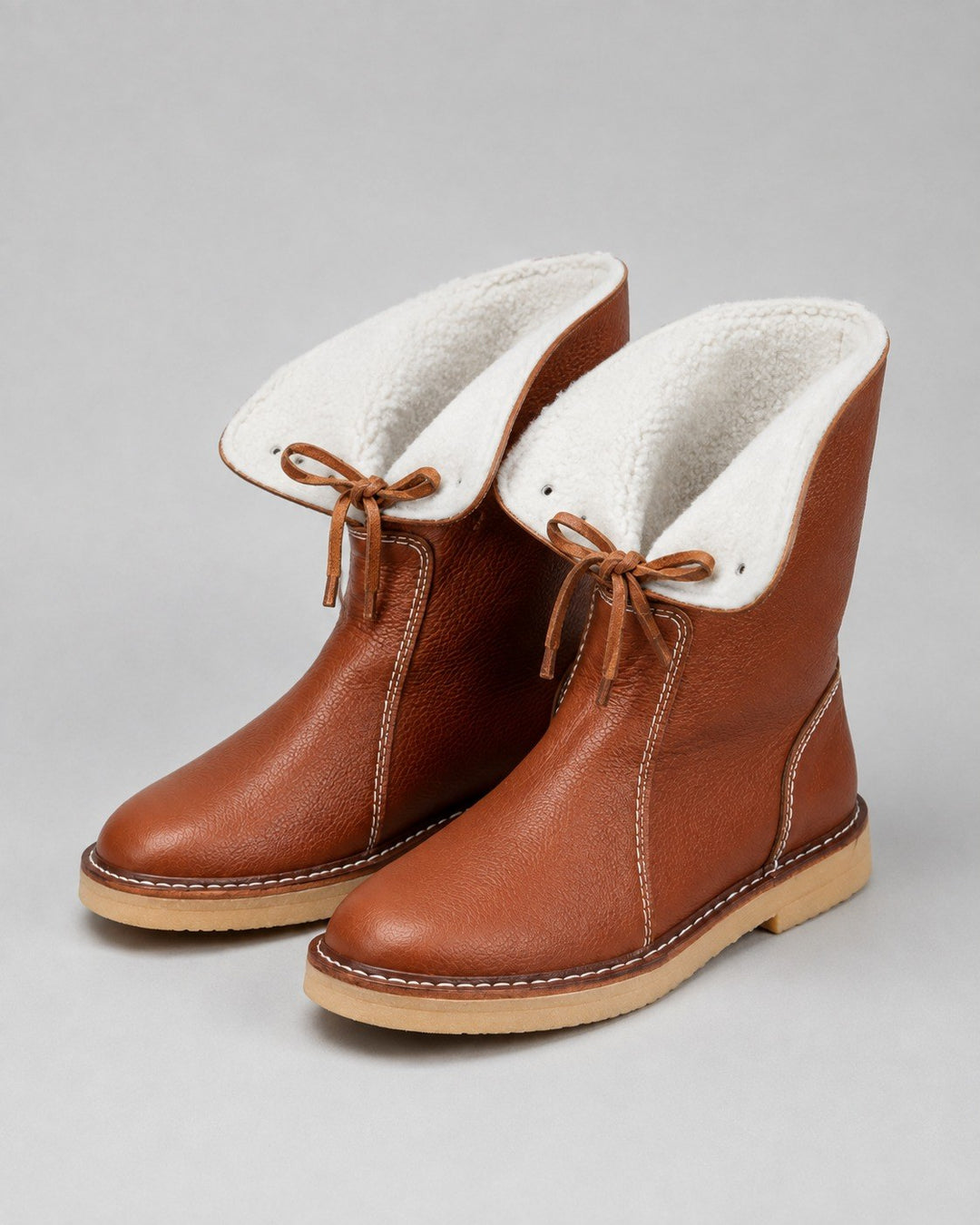 Luzia — Warme Winterschuhe für Damen mit Fleecefutter und Bindeband, Das Modehaus Luzern
