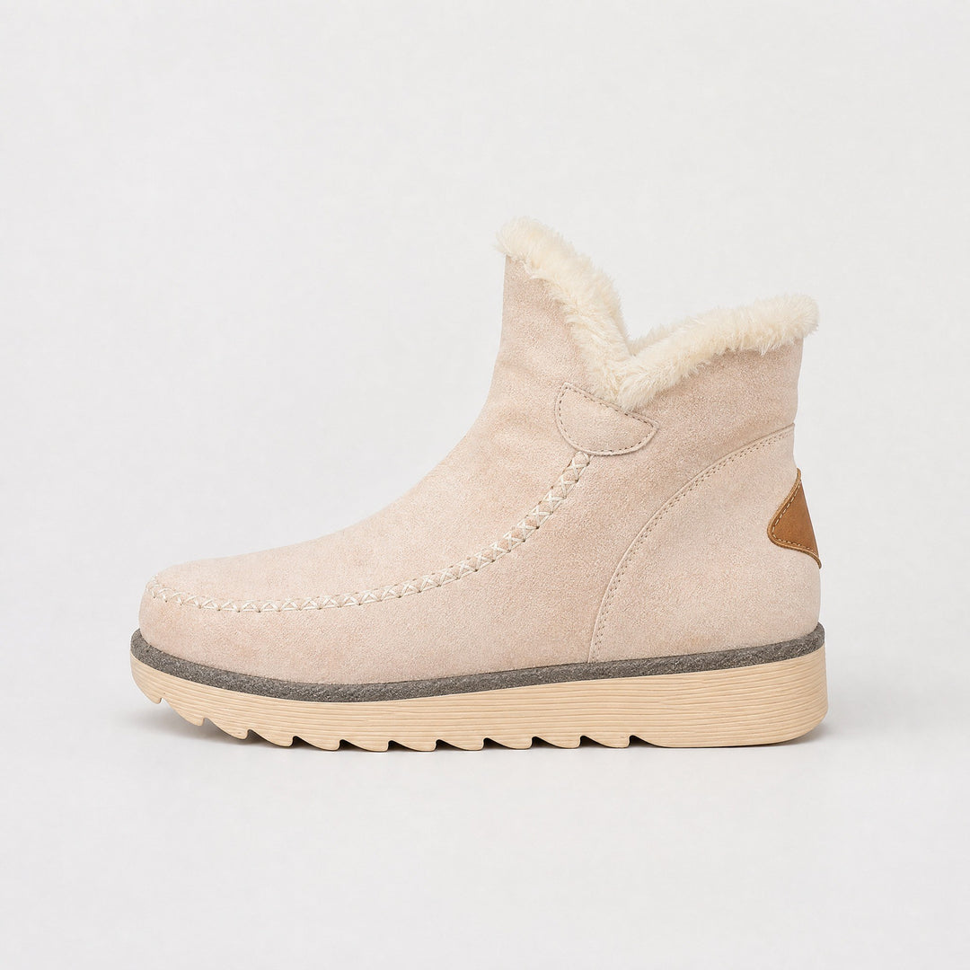 Marie — Knöchelhohe Winterschuhe für Damen mit Fleecefutter und Profilsohle, Das Modehaus Luzern