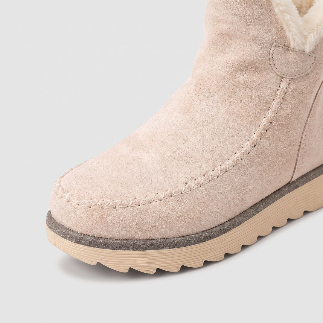 Marie — Knöchelhohe Winterschuhe für Damen mit Fleecefutter und Profilsohle, Das Modehaus Luzern