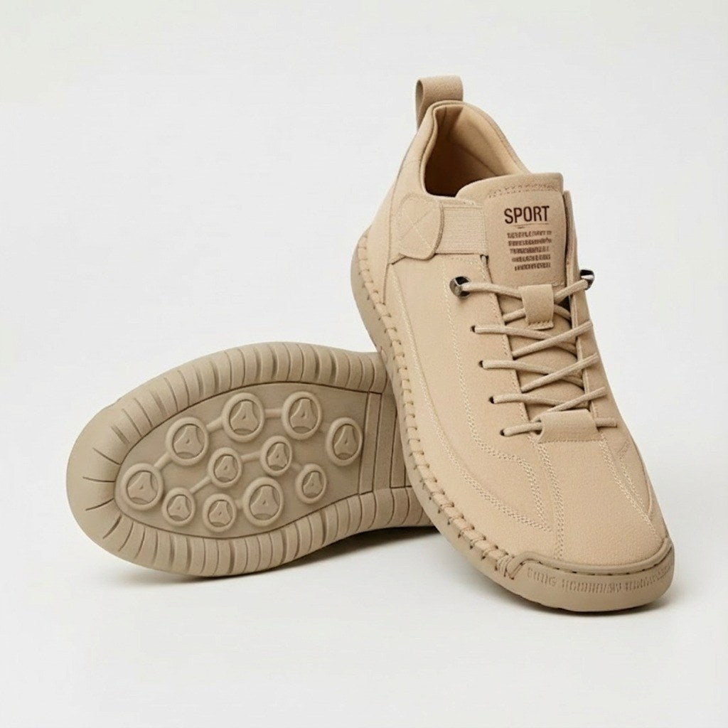 Marina — Bequeme breite Sneakers für Damen mit elastischer Schnürung, Das Modehaus Luzern