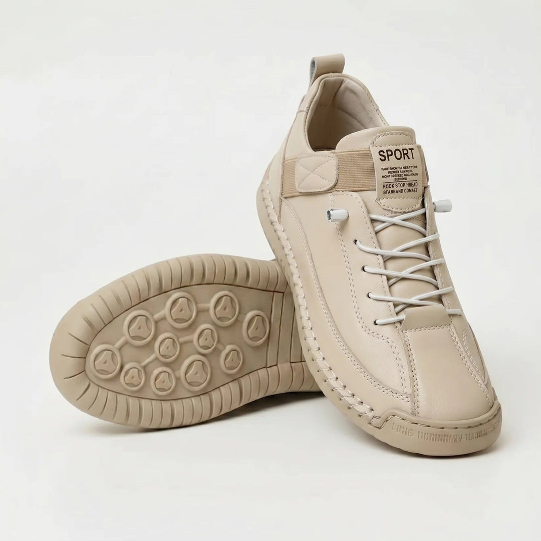 Marina — Bequeme breite Sneakers für Damen mit elastischer Schnürung, Das Modehaus Luzern
