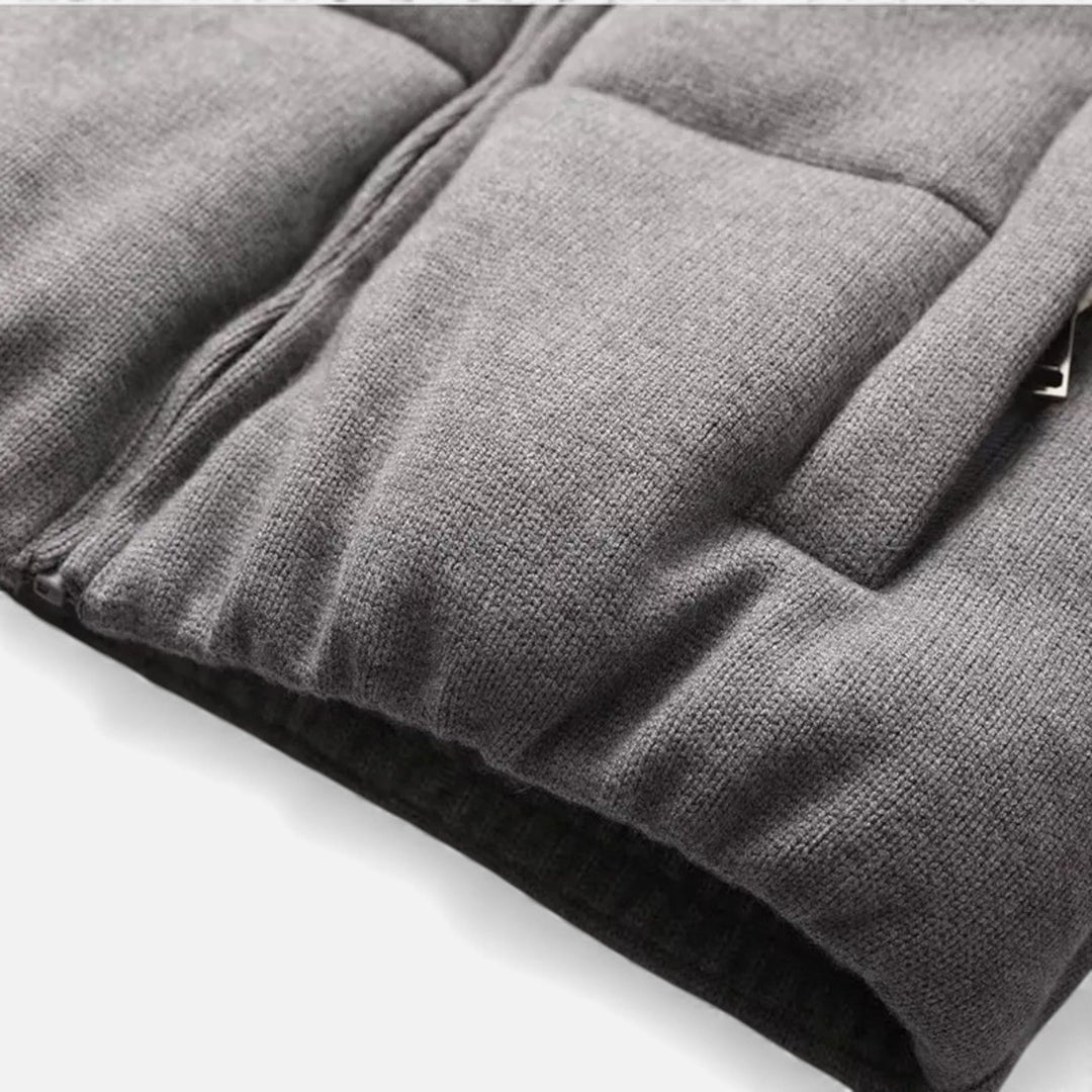 Melina — Moderne kurze gesteppte Winterjacke für Damen mit hohem Kragen, Das Modehaus Luzern