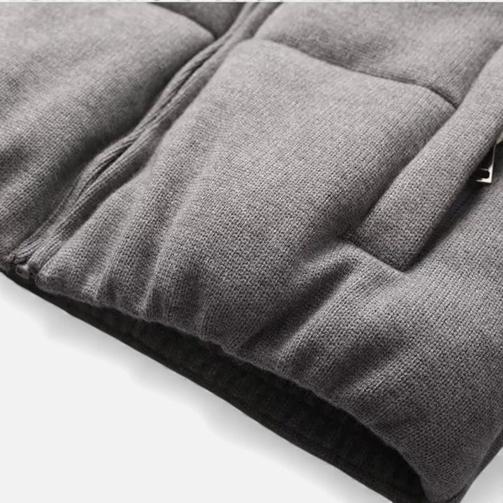 Melina — Moderne kurze gesteppte Winterjacke für Damen mit hohem Kragen, Das Modehaus Luzern