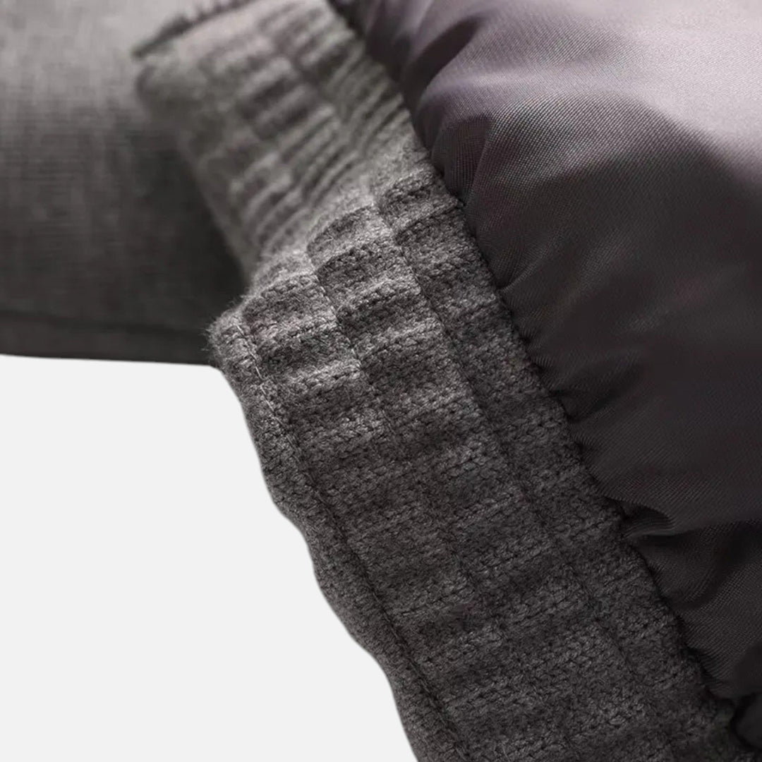 Melina — Moderne kurze gesteppte Winterjacke für Damen mit hohem Kragen, Das Modehaus Luzern