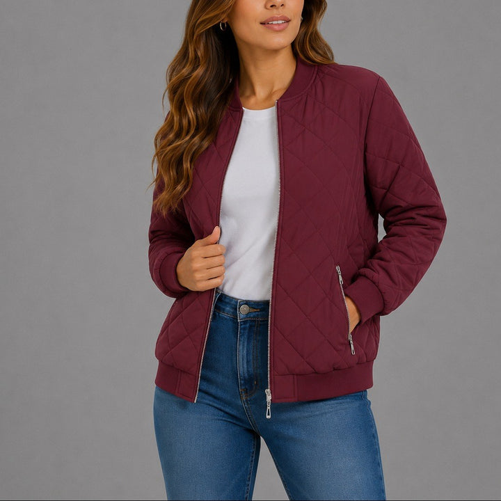 Nadine — Leichte gesteppte Winterjacke für Damen mit geradem Schnitt, Das Modehaus Luzern