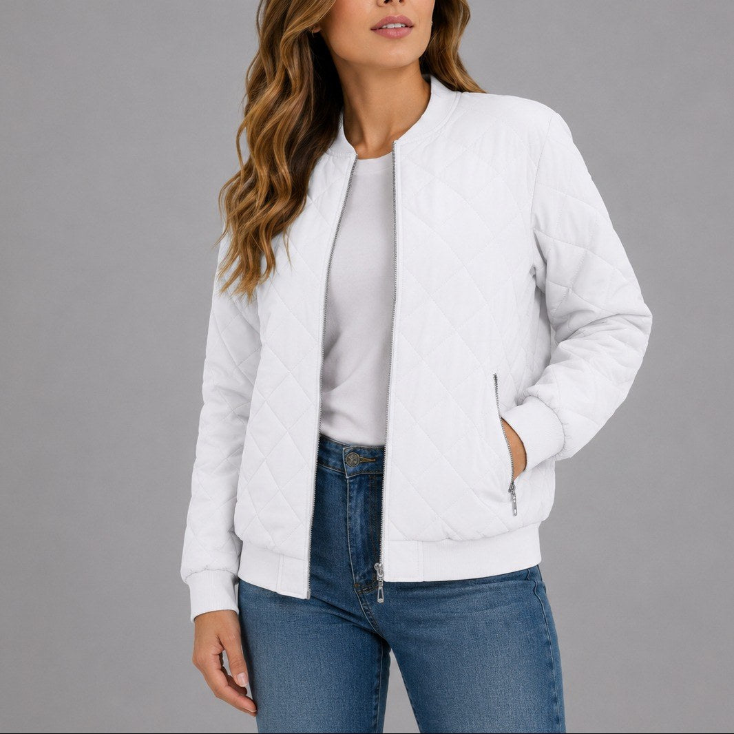 Nadine — Leichte gesteppte Winterjacke für Damen mit geradem Schnitt, Das Modehaus Luzern
