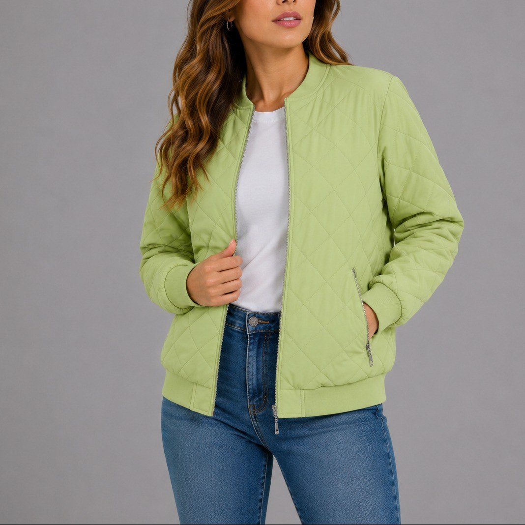 Nadine — Leichte gesteppte Winterjacke für Damen mit geradem Schnitt, Das Modehaus Luzern