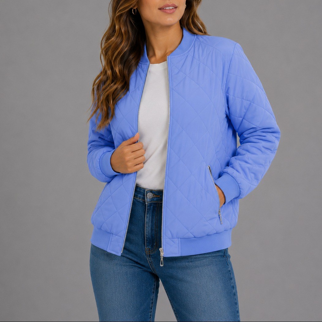 Nadine — Leichte gesteppte Winterjacke für Damen mit geradem Schnitt, Das Modehaus Luzern