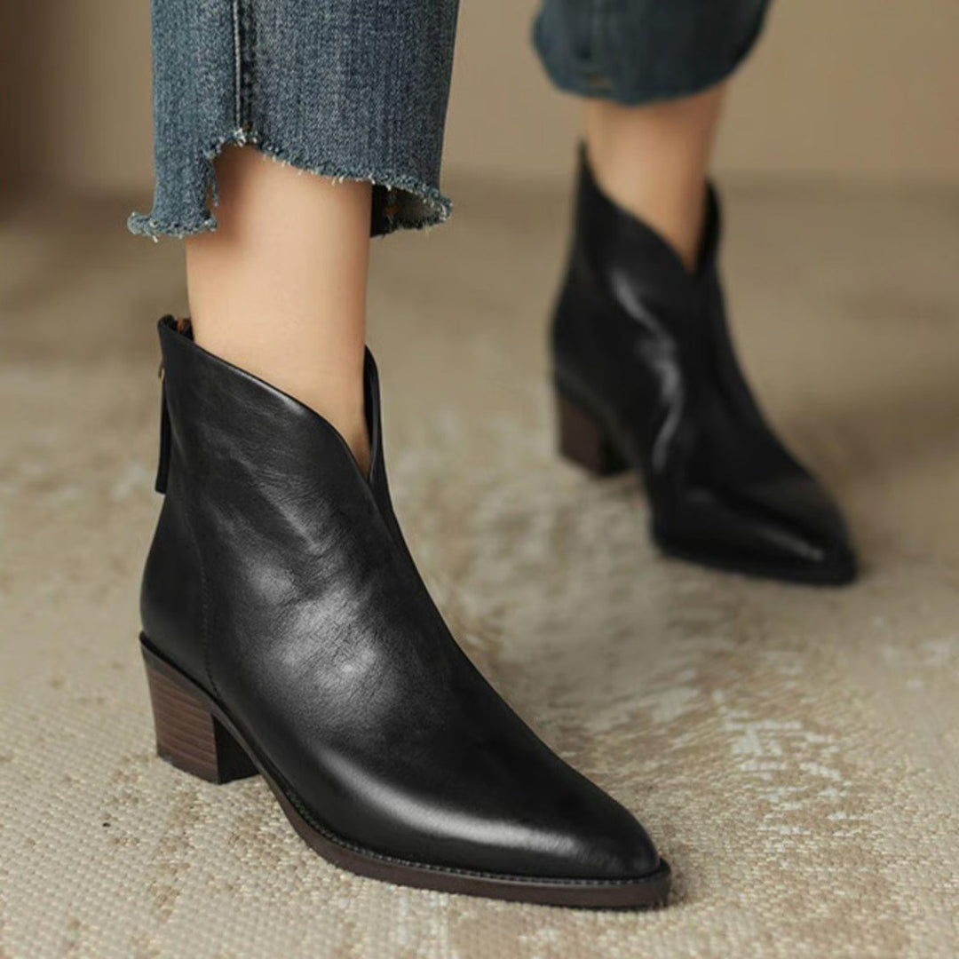 Petra — Bequeme Stiefeletten für Damen mit kleinem Absatz, Das Modehaus Luzern