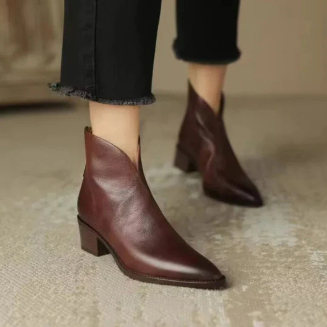 Petra — Bequeme Stiefeletten für Damen mit kleinem Absatz, Das Modehaus Luzern