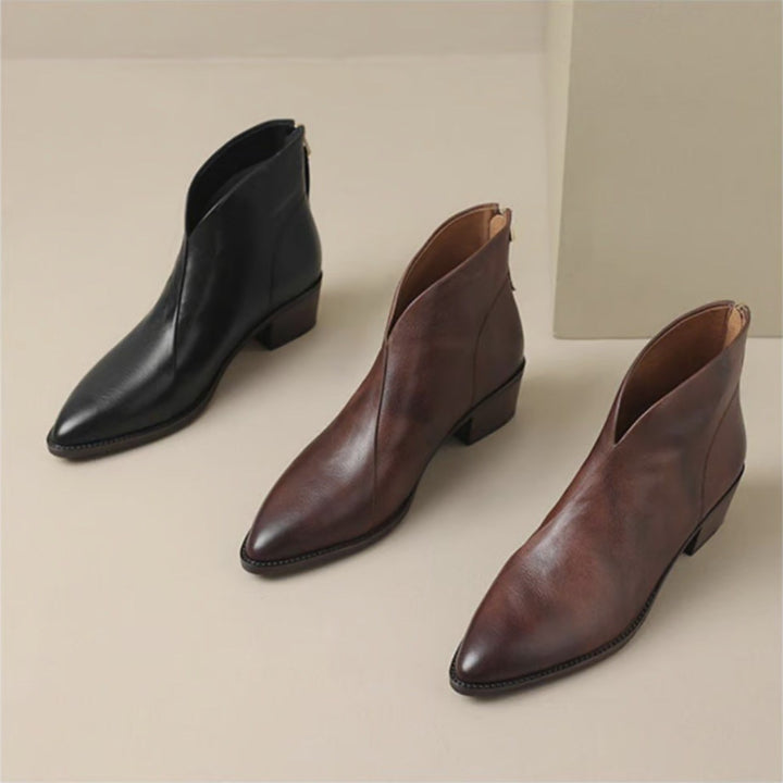 Petra — Bequeme Stiefeletten für Damen mit kleinem Absatz, Das Modehaus Luzern