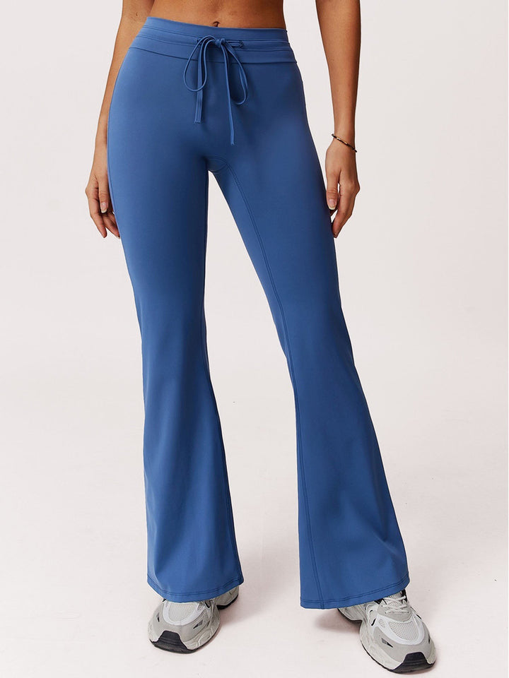 Romina — Bequeme ausgestellte Sport Leggings für Damen mit Kordelzug, Das Modehaus Luzern