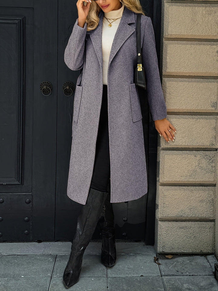 Tamara — Warmer langer taillierter Wintermantel mit Gürtel für Damen, Das Modehaus Luzern