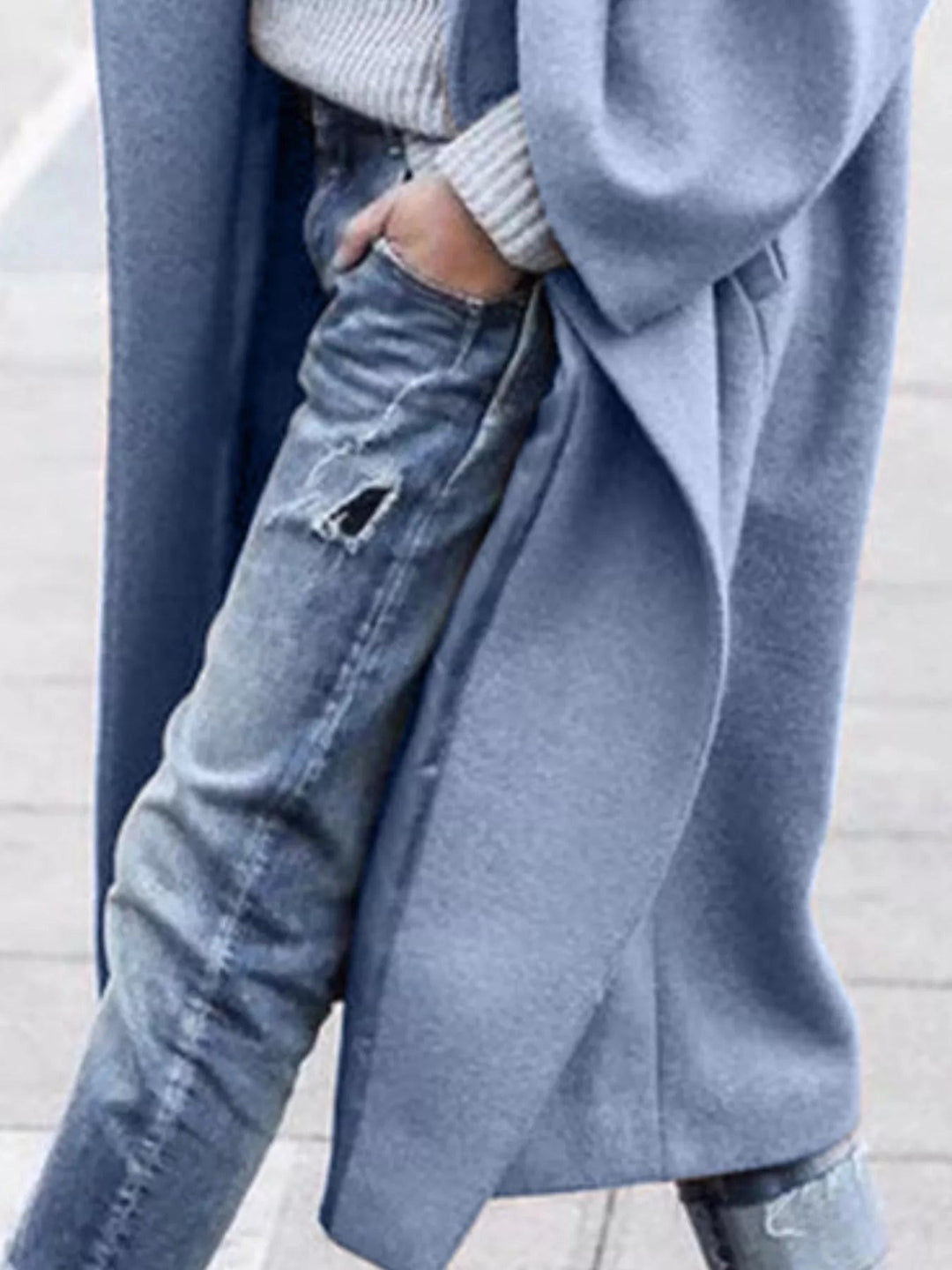 Theresa — Klassischer Oversize Wintermantel aus Wollmischung für Damen, Das Modehaus Luzern