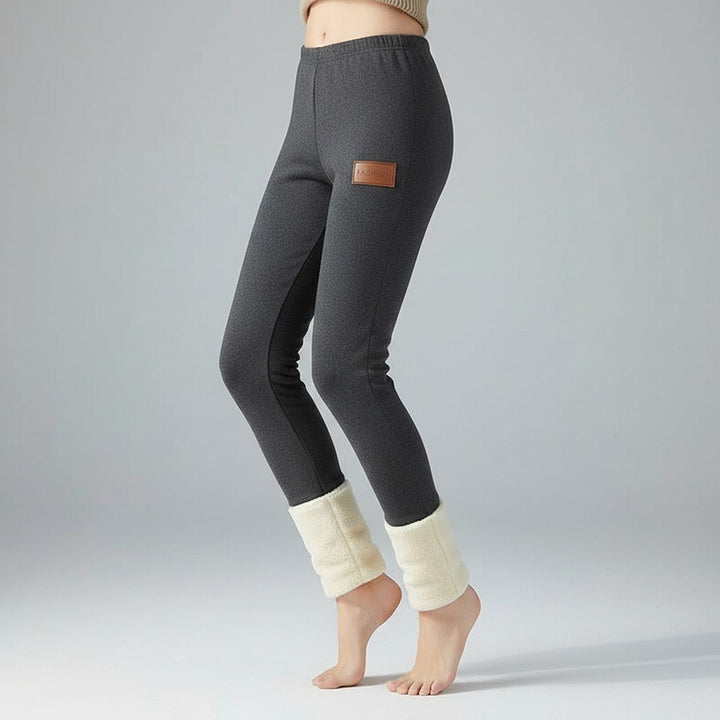 Verena — Warme Thermo Leggings für Damen mit Fleecefutter und hohem Bund, Das Modehaus Luzern